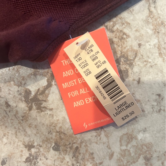 Uncommon Sense Bras Set of 2 Wireless Padded Large NWT - Picture 12 of 16